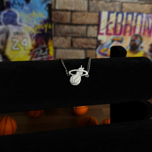 Miami heat necklace