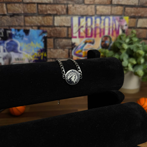 Timberwolves necklace